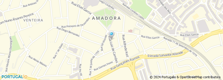 Mapa de Pedro, Afonso & Correia - Gestão Imobiliária, Lda - Em Liquidação