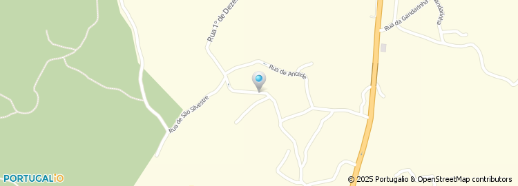Mapa de Pedro Jorge Ferreira, Unipessoal Lda