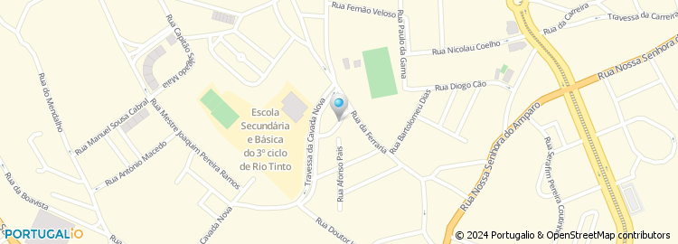 Mapa de Pedro Nogueira - Mediação de Seguros, Unipessoal Lda