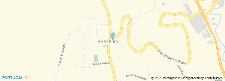 Mapa de Calçada da Fonte de Cima