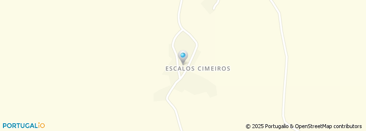 Mapa de Escalos Cimeiros