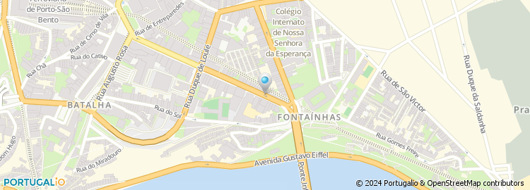 Mapa de Peixaria São Jose