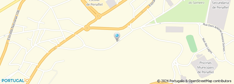 Mapa de Rua Alfredo Pereira