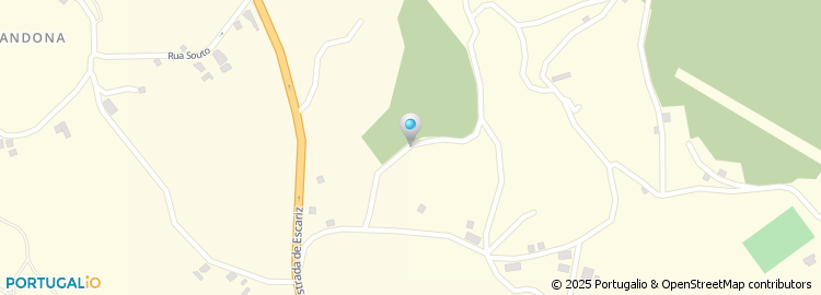 Mapa de Rua dos Texugos