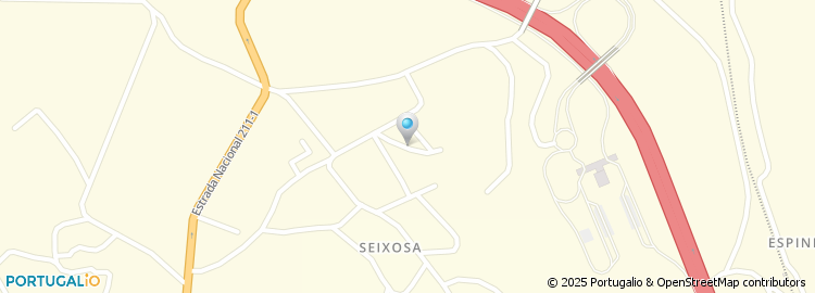 Mapa de Travessa Nova dos Fraiões