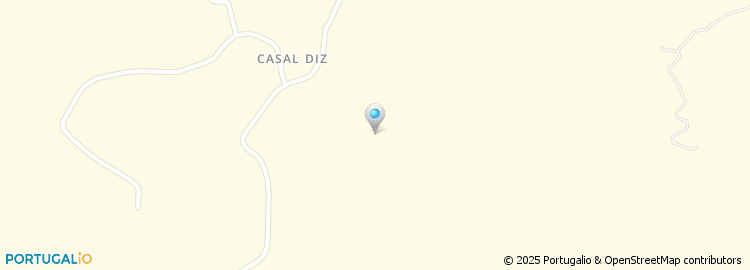 Mapa de Aldeia Casal Diz