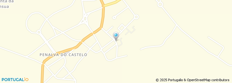 Mapa de Rua Casa da Ínsua