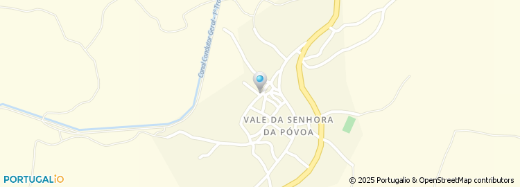 Mapa de Rua da Vaqueira