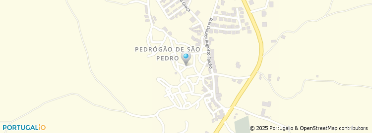 Mapa de Travessa de Santo António