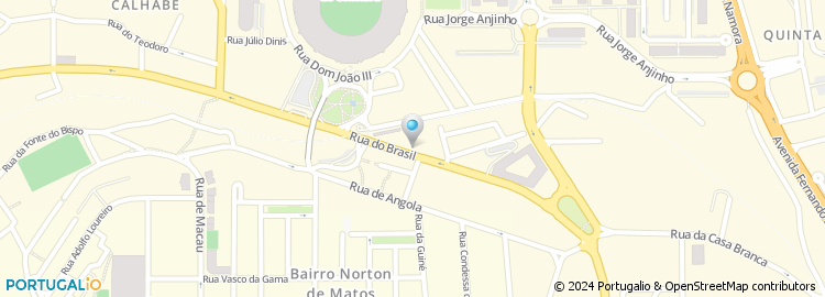 Mapa de Rua do Brasil