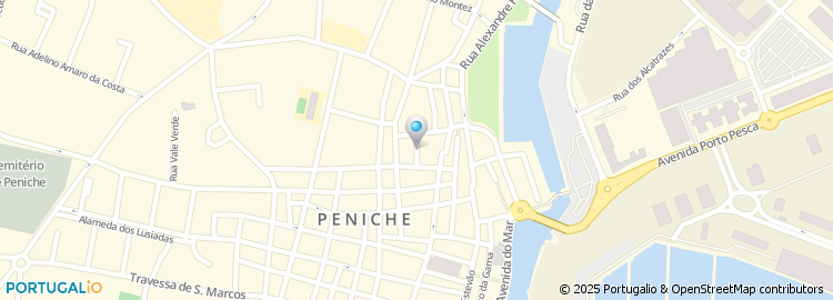 Mapa de Avenida da Praia