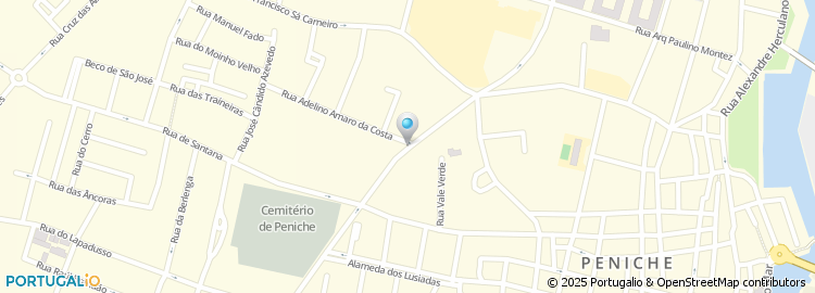 Mapa de Rua Adelino Amaro da Costa