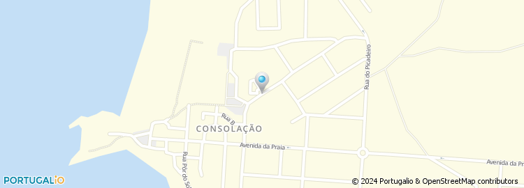 Mapa de Rua Doutor António Coelho e Silva