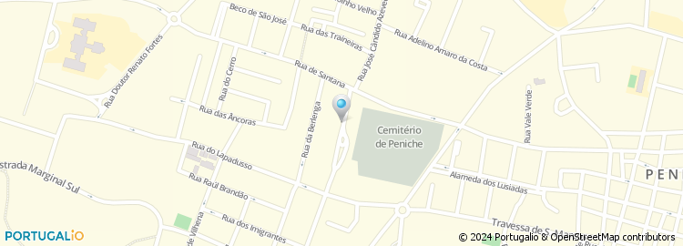 Mapa de Rua José Cândido Azevedo e Melo