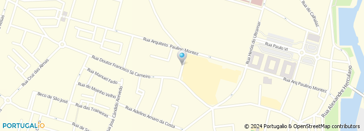Mapa de Rua Marechal Craveiro Lopes