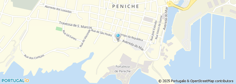 Mapa de Penicheturs - Actividades Comerciais e Turisticas, Lda