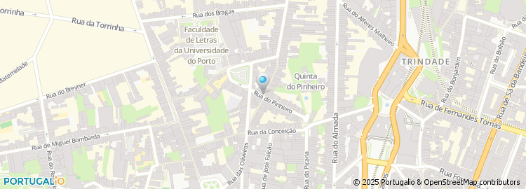 Mapa de Pensão Residencial Portuguesa
