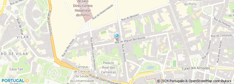 Mapa de Pereira Baptista & Castro, Lda