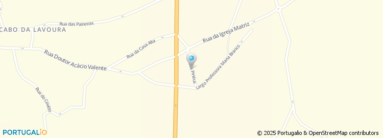 Mapa de Pereira da Silva & Filhos, Lda