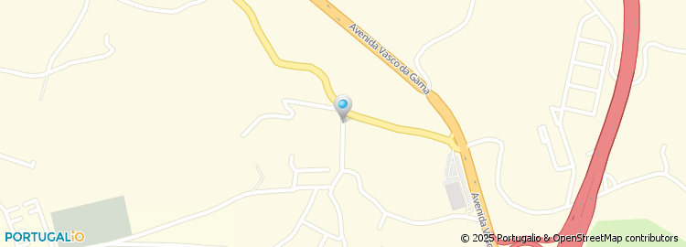 Mapa de Pereira, Jesus, Sousa & Bateira, Lda