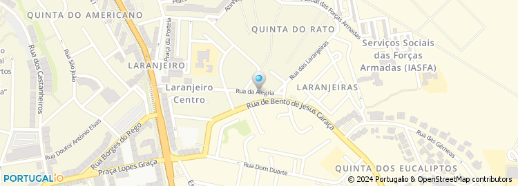 Mapa de Pereira & Monteiro, Lda