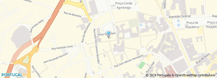 Mapa de Perfumaria Equivalenza, Braga