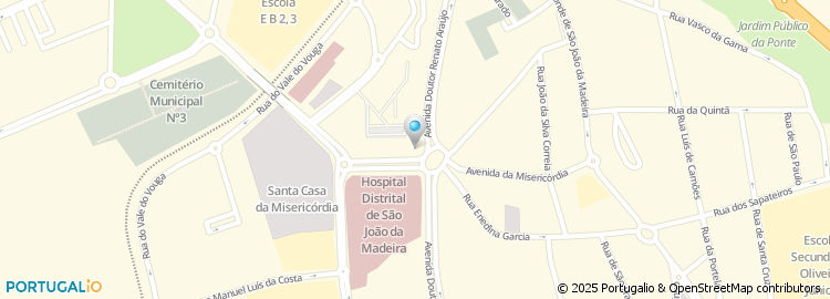 Mapa de Perfumaria Equivalenza, São João da Madeira