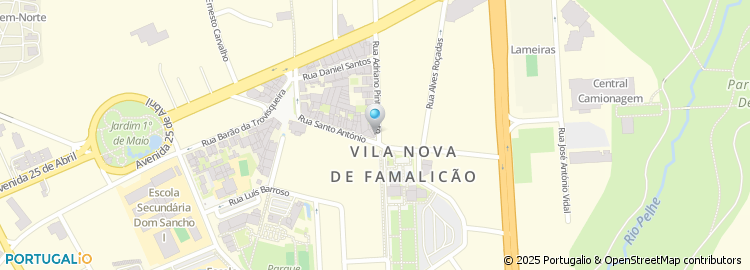 Mapa de Perfumaria Equivalenza, Vila Nova de Famalicão