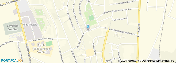 Mapa de Pergomes Transportes, Lda
