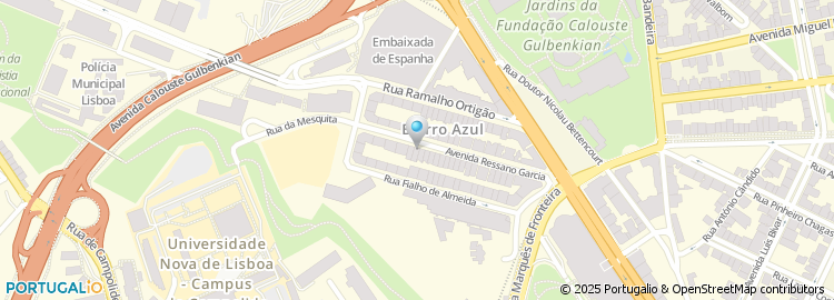Mapa de Ph - Verde, Comércio de Arte Lda