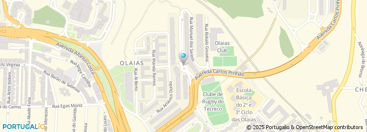 Mapa de Pingo Doce, Centro Comercial Olaias