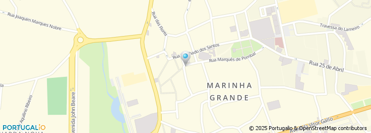 Mapa de Pingo Doce, Marinha Grande