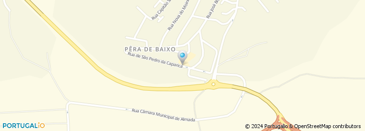 Mapa de Pinheiro e Mau Tempo - Vidro e Decoração, Lda
