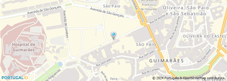 Mapa de Pinheiro Rodrigues & Teodoro, Lda