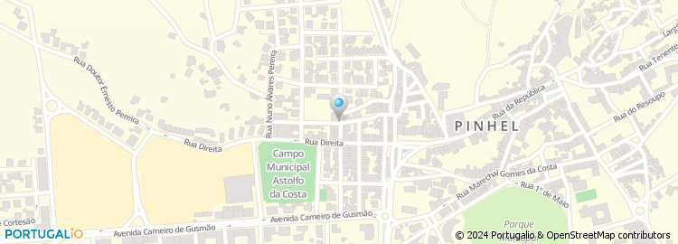Mapa de Rua General Monteiro Amaral