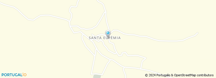 Mapa de Santa Eufémia