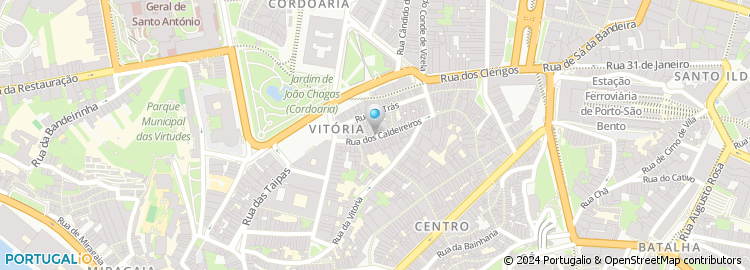 Mapa de Pinto Barbosa & Cordeiro - Restauração, Lda