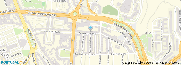 Mapa de Pinto Rebocho & Associados - Engenharia Lda