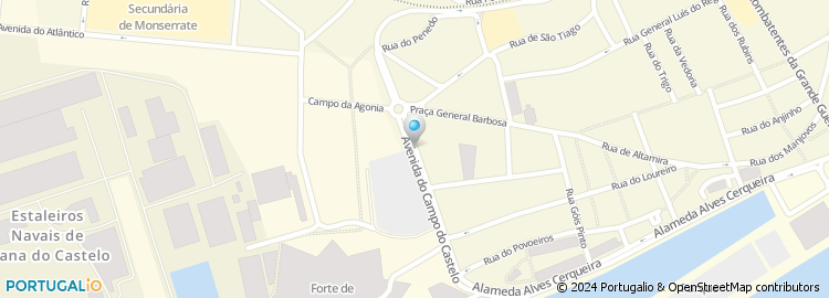 Mapa de Pires & Freitas, Lda