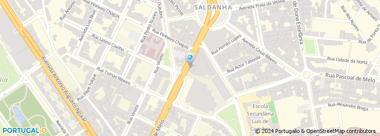 Mapa de Pixmania, Saldanha Residence, Lisboa