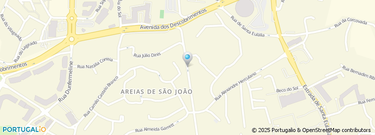 Mapa de Pizzaria Senhor Frog s