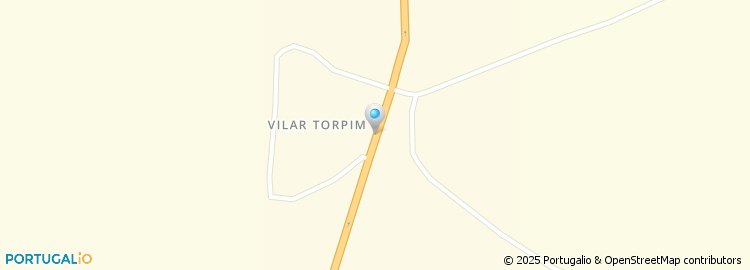 Mapa de Poços de Vilar de Torpim, Turismo Em Espaço Rural e Agricultura Biológica Lda