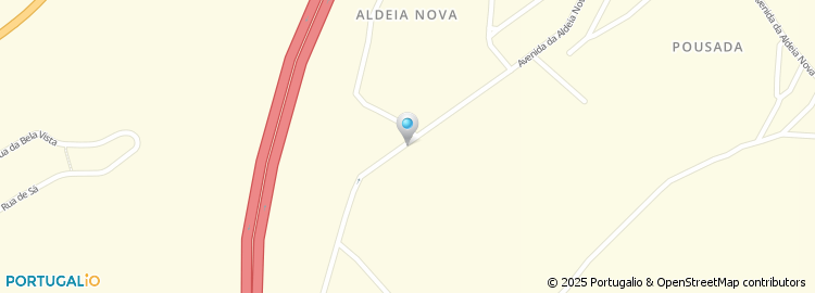 Mapa de Pódiofronteira-  Lda