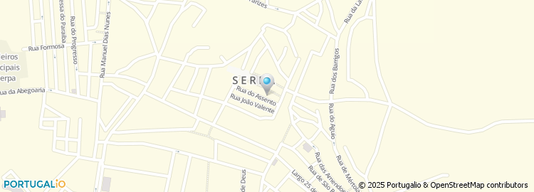 Mapa de Pódiovedeta  Unipessoal Lda