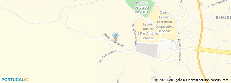 Mapa de Policlinica Central Benedita, Lda