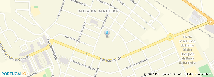 Mapa de Policlinica da Baixa da Banheira, Lda