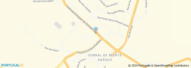 Mapa de Policlínica Jardim da Arroja, Lda