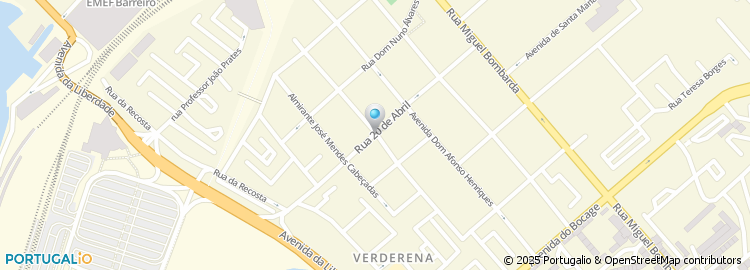 Mapa de Policlinica Julio Dinis