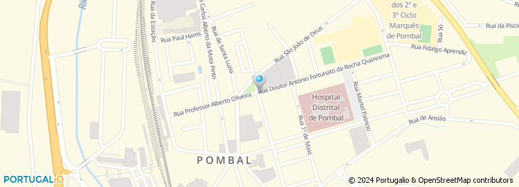 Mapa de Policlinica Pombal, Lda