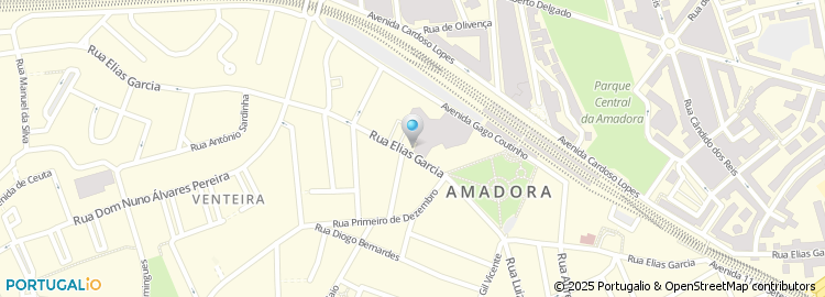 Mapa de Pollux, Amadora